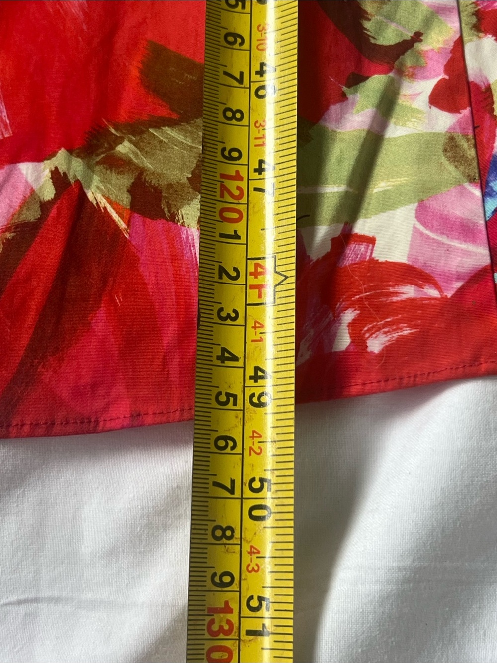 Milly Noah Brushstroke Floral Poplin Dress - Picture 10 of 11